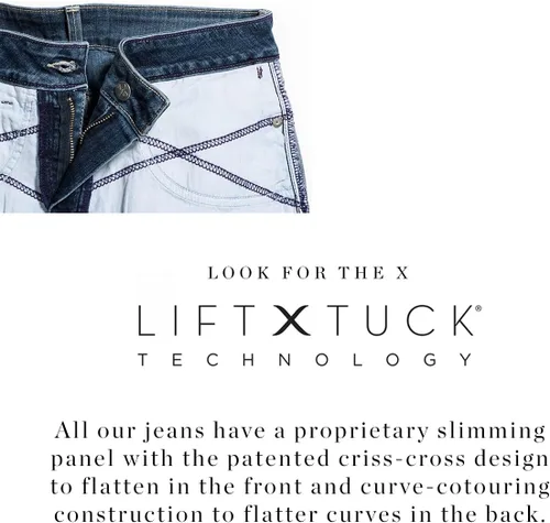 Miniatura 4 de NYDJ Jeans cortos con puños cortos Petite Marilyn para mujer