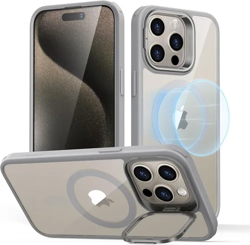 Miniatura 44 de ESR Funda para iPhone 14 Pro Max, Compatible con MagSafe, Funda Transparente para Teléfono con Soporte Stash Integrado para iPhone 14 Pro Max