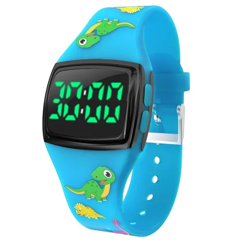 Miniatura 11 de SKYROKU Reloj de entrenamiento para ir al baño para niños pequeños, bonita forma de inodoro, recordatorios de música y luz, temporizador de cuenta