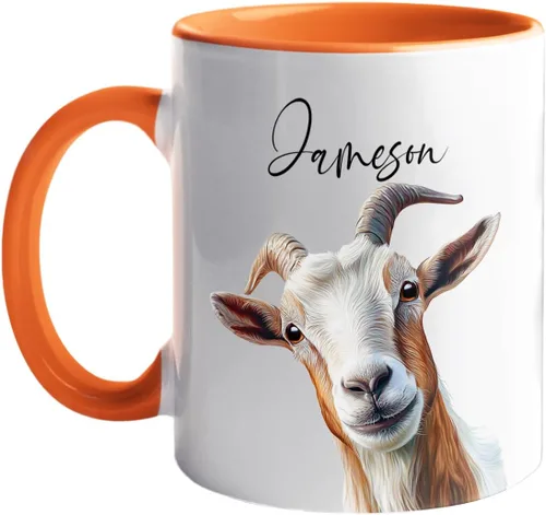 Miniatura 35 de Tazas de café de alpaca personalizadas elige nombre, regalos para hombres, mujeres, amantes de las alpacas, taza de café personalizada con acento