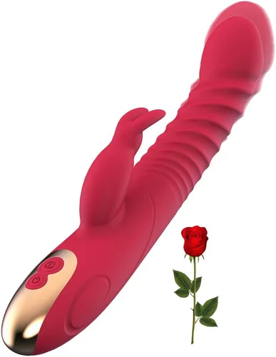 Miniatura 3 de Juguetes para adultos actualizados para mujeres de hoy en día, juego de juguetes de placer de estimulación triple, 10 modos de frecuencia y Rosa