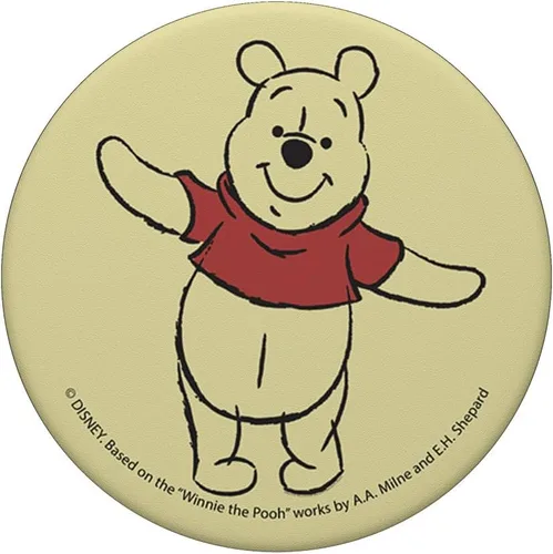 Miniatura 3 de Disney Winnie The Pooh Vintage Sketch Retrato PopSockets intercambiables PopGrip
