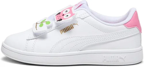 Miniatura 7 de PUMA Tenis unisex Smash 3.0 de cuero con velcro para niños