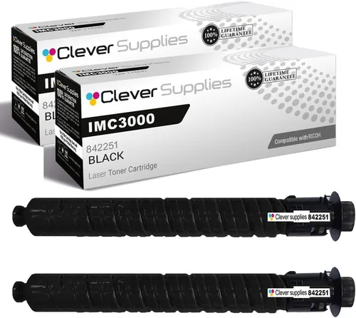 Miniatura 20 de CS - Cartucho de tóner compatible para Ricoh C220 406046 Color negro láser Aficio SP C220 Aficio SP C220A Aficio SP C220DN Aficio SP C220N Aficio SP
