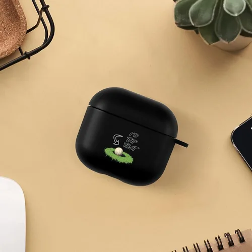 Miniatura 5 de I'd Tap That Golf Simple - Funda protectora compatible con AirPods 4, cuerpo completo, a prueba de golpes