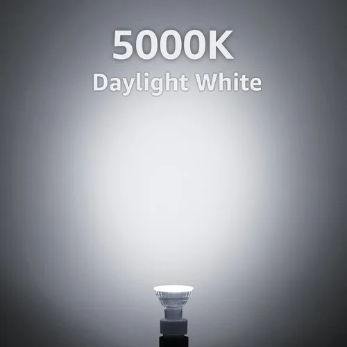 Miniatura 7 de MASTERY MART Bombillas LED GU10 de 4.5 W, certificación UL, certificado Energy Star, 5000 K blanco suave, regulable, 18 unidades (paquete de 1)