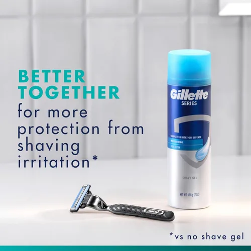 Miniatura 7 de Gillette Mach3 Maquinilla de afeitar para hombres, 1 mango de afeitar + 2 repuestos de cuchilla