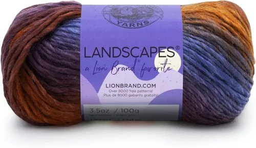 Miniatura 10 de Lion Brand Yarn - Hilo Landscapes (1 madeja), Desert Spring