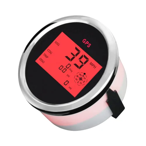 Miniatura 3 de ELING Kit de velocímetro y odómetro digital GPS para coche, barco, 85 mm, para motocicleta marina, camión, yate, embarcación, diámetro de 3 3/8", 12