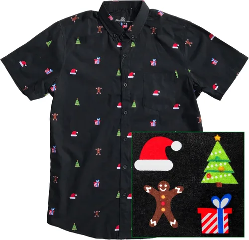 Miniatura 72 de Molokai Surf - Camisas hawaianas de manga corta con botones y corte ajustado