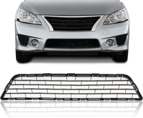 Miniatura 14 de PIT66 Parachoques delantero inferior Billet Grill Combo Inserto compatible con Nissan Maxima 2009-2014 Negro N87774H