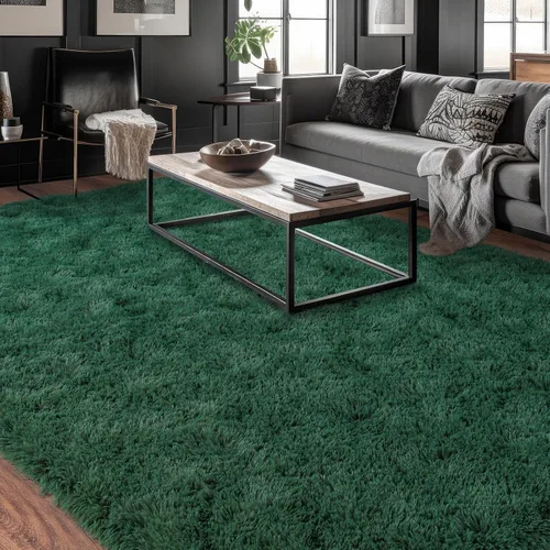 Miniatura 144 de Dssimo - Alfombra superesponjosa para la habitación, alfombra de área moderna, pequeña, suave y acogedora de felpa para niños, niñas y adolescentes
