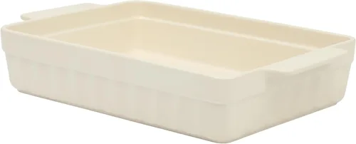 Miniatura 7 de Martha Stewart Juego de 3 piezas de cerámica para horno y mesa – Juego de cacerola y fuente para hornear – Gris – Cerámica resistente apta