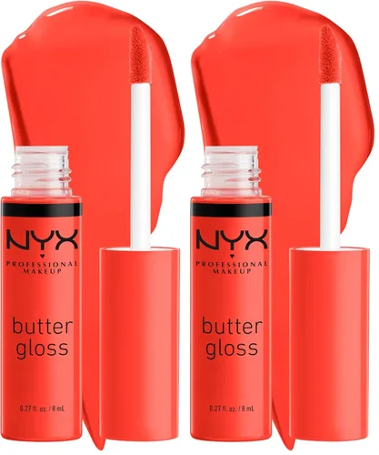 Miniatura 18 de NYX MAQUILLAJE PROFESIONAL Brillo de mantequilla, brillo de labios no pegajoso - crema brulée (natural)