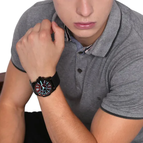 Miniatura 6 de Diesel Reloj Master Chief para hombre con pulsera de acero inoxidable o correa de cuero