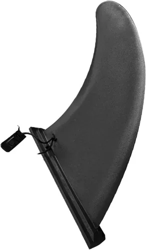 Miniatura 8 de BESPORTBLE 1 unid aleta inflable desmontable para tabla de surf ligero negro Sup Slide grande pescado aleta agua para paddleboarding