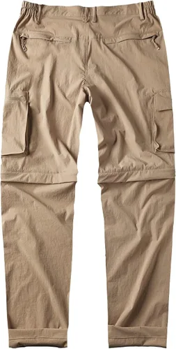 Miniatura 2 de Gash Hao Pantalones convertibles de senderismo para hombre, impermeables, de secado rápido, con cremallera, ligeros, para pesca