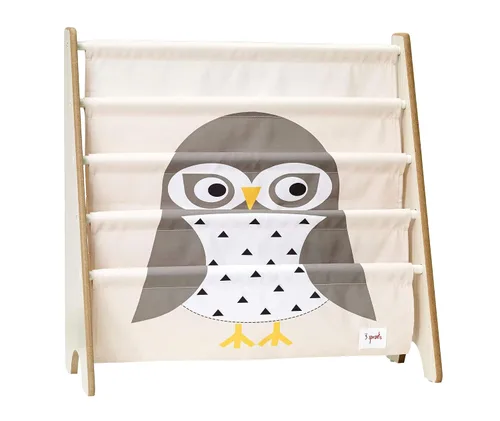 Miniatura 7 de 3 Sprouts Book Rack – Kids Storage Shelf Organizer Baby Room Bookcase Furniture, con estampado de león