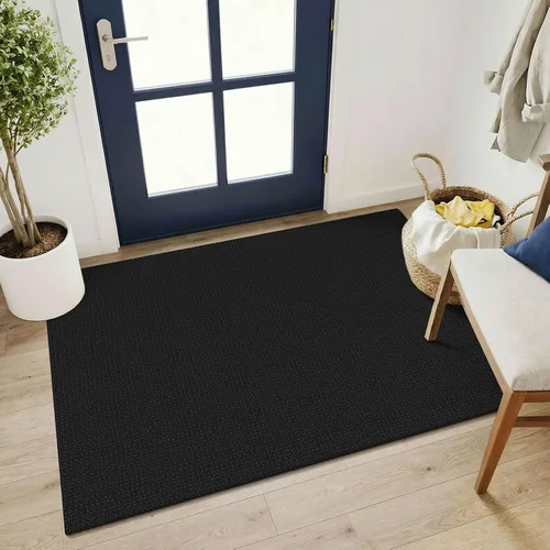 Miniatura 30 de KOZYFLY - Tapetes para entrada, lavable, tejido, con respaldo de goma antideslizante, de algodón, interiores, cocina, entrada, vestíbulo y puerta