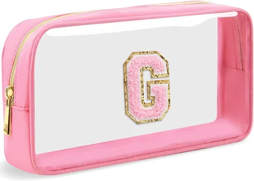 Miniatura 96 de Bolsa de Maquillaje Transparente Pequeña Bolsa de Cosméticos Bolsa de Viaje de Artículos de Aseo Bolsa Transparente con Cremallera Bolso Organizador