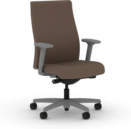 Miniatura 15 de HON Ignition 2.0 - Silla de oficina de tela, tapizada, brazos ajustables, silla de oficina ergonómica ejecutiva reclinable, con inclinación