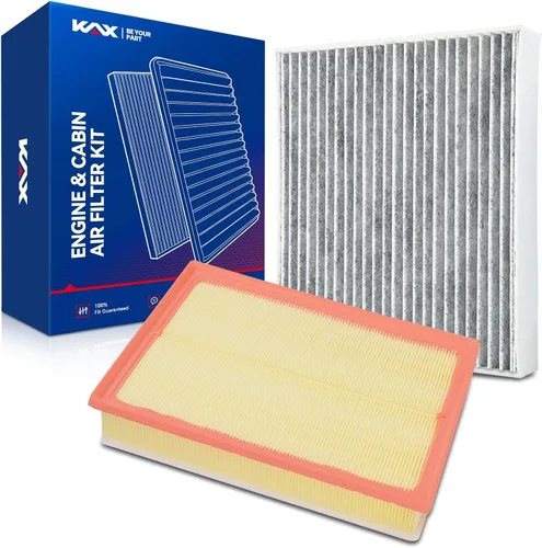 Miniatura 28 de KAX Kit de filtro de aire de motor y cabina, repuesto para Ram 2500 2016-2025, 3500 2016-2025, 5500 2016-2025, 4500 2016-2023, 2025, repuesto #