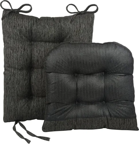 Miniatura 11 de Klear Vu The Gripper - Juego de cojines antideslizantes para silla mecedora con acolchado grueso, incluye almohadilla de asiento y almohada
