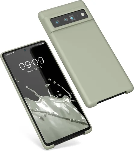 Miniatura 436 de kwmobile Funda Compatible con Google Pixel 6 Pro - Funda de teléfono de silicona TPU con acabado suave - Azul Arrecife