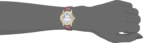 Miniatura 2 de Disney Minnie Mouse - Reloj analógico de cuarzo para adultos, Morado