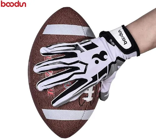 Miniatura 5 de Guantes deportivos de bateo de béisbol/sóftbol súper agarre para adultos y jóvenes Blanco