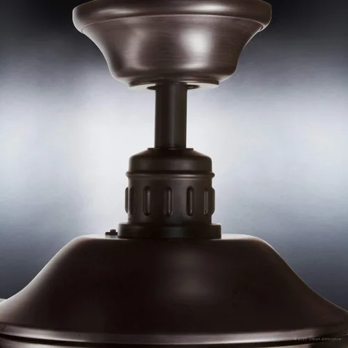 Miniatura 5 de Urban Ambiance Ventilador de techo moderno de lujo para interiores y exteriores, tamaño mediano: 19.5 pulgadas de alto x 52 pulgadas de ancho