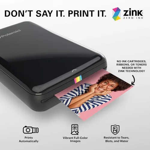 Miniatura 4 de Zink Papel fotográfico instantáneo prémium de 2 x 3 pulgadas (paquete de 50) compatible con cámaras e impresoras Polaroid Snap, Snap Touch, Zip