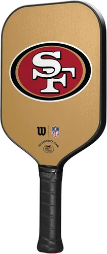 Miniatura 3 de Wilson NFL Collection - Palas de pickleball Fierce Team, tamaño de agarre 2-4 1/4 pulgadas