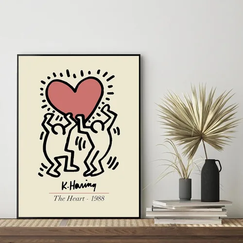 Miniatura 3 de Atrippy Pósteres minimalistas grandes, tapiz artístico para dormitorio, tapiz estético de pared de dibujos animados, bohemio y divertido póster