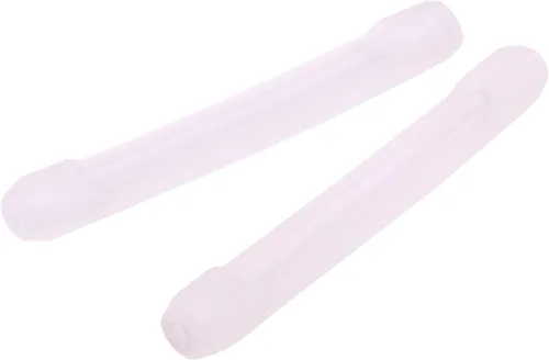 Miniatura 2 de YR Soft - Sujetadores de silicona tipo manga para las patillas de las gafas, antideslizantes, elásticos y cómodos, 5 pares - Transparente