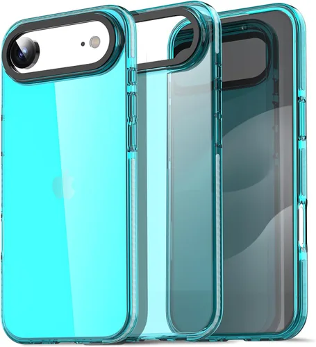 Miniatura 239 de AICase Funda protectora para iPhone 16 compatible con iPhone 16, delgada, ligera, transparente [no amarillenta] Diseño vibrante
