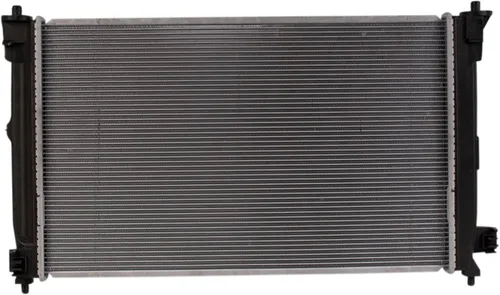 Miniatura 11 de TRQ Radiador de 1 fila de núcleo de aluminio de 26.5 pulgadas de ancho de núcleo compatible con Chevrolet Captiva Sport 2012-2015 Saturn Vue