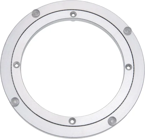 Miniatura 8 de Plataforma Giratoria de Aluminio Resistente Heavy Duty Lazy Susan con Rodamiento Giratorio Placa Giratoria Hardware para Mesa de Comedor