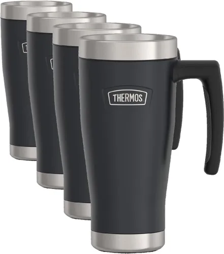 Miniatura 9 de THERMOS ICON SERIES, Taza de acero inoxidable, Glaciar, 16 onzas