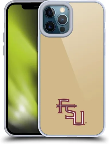 Miniatura 94 de Head Case Designs Funda de gel suave FSU Seminoles de la Universidad Estatal de Florida con licencia oficial compatible con Apple iPhone 13 Pro Max
