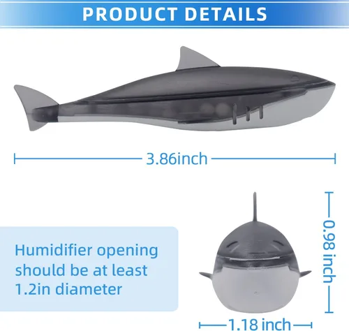 Miniatura 3 de Humidificador limpiador de 6 unidades, humidificadores de peces, cálido y fresco, la mayoría de los humidificadores y peceras, purificador de agua