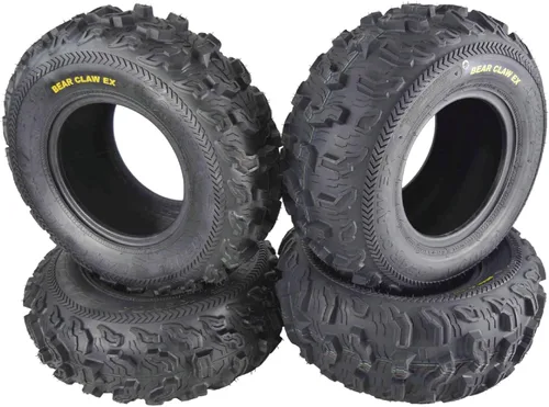 Miniatura 30 de Kenda Bearclaw EX K573-21x7-10 - Neumático delantero para vehículos todo terreno (ATV), UTV y lado a lado (SxS), 6 capas, Bear Claw EX 21x7x10