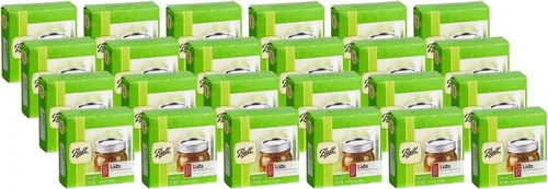 Ball Tapas para Frascos Mason, Boca Regular, 12 CT (Paquete de 24)