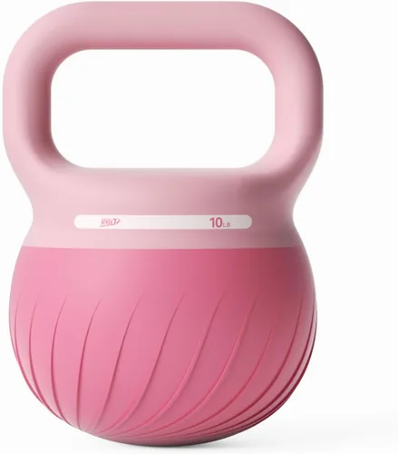 YYJO Pesa rusa suave - Base de resistencia sacudida antideslizante, mango de agarre ancho 5/10/15 LBS Pesos de fuerza y seguridad para entrenamiento