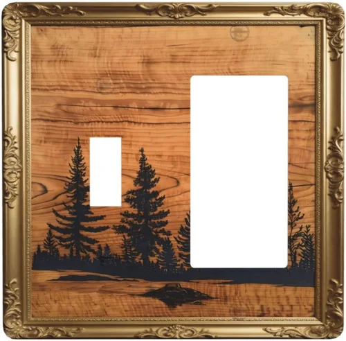 Miniatura 84 de Decorativo Arte Interruptor de Luz Cubiertas de Pintura al óleo Estilo Flores Placa de Pared de Interruptor de Interruptor Decorativo Placa