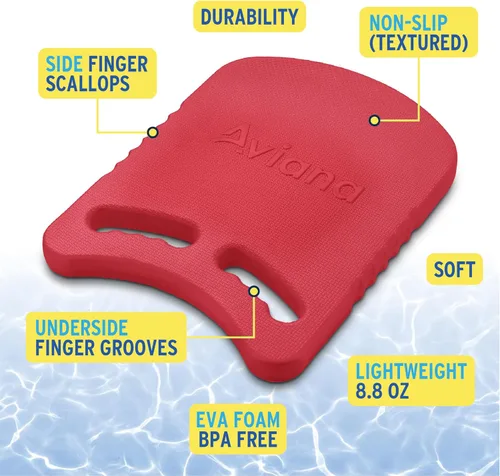 Miniatura 3 de Junior Kickboard Buoy for Youth Children & Toddlers Swimming Aid & Exercise Training Board for Kids to Learn to Swim with Kick Boards in Pool BPA