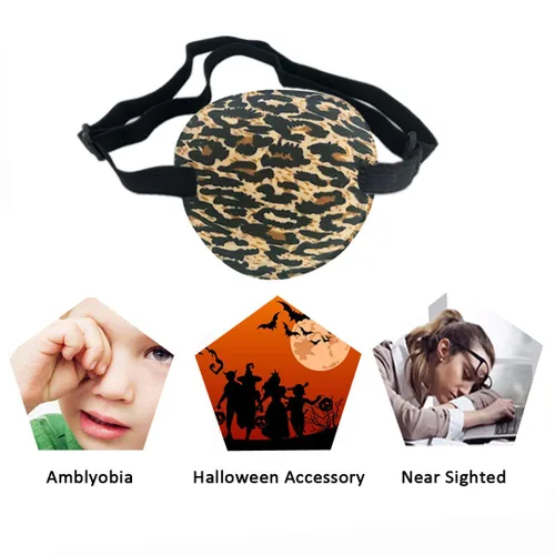 Miniatura 4 de Paquete de 4 parches para los ojos, parche médico suave ajustable para ambliopía y cubierta para ojos perezosos para niños/adultos, 4