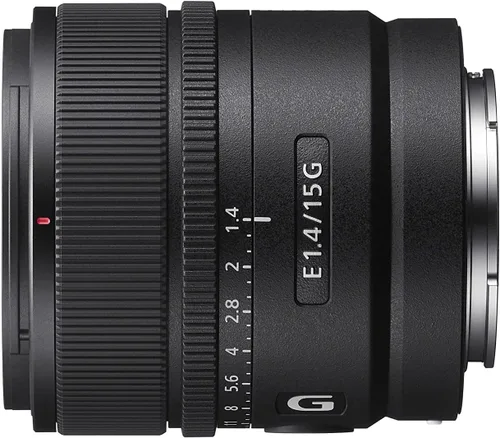 Miniatura 5 de Sony E 15mm F1.4 G APS-C Lente de gran apertura gran angular G de 15 mm