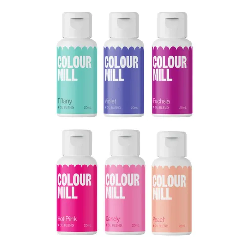 Miniatura 70 de Colour Mill Colorante para alimentos a base de aceite, 0.68 onzas líquidas (20 ml), rojo rosado