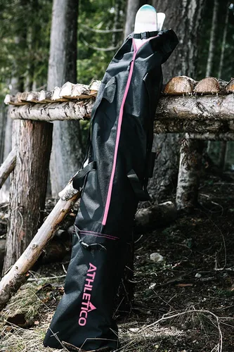 Miniatura 10 de Athletico Bolsa de esquí y bolsa para botas de esquí - Bolsas de esquí para viajes aéreos - Bolsas de esquí de nieve sin acolchado para esquís